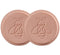 USEDGDIG 2 PCS Terracotta Brown Sugar Keeper, Brown Sugar Container Disc,Sugar Saver and