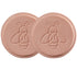 USEDGDIG 2 PCS Terracotta Brown Sugar Keeper, Brown Sugar Container Disc,Sugar Saver and