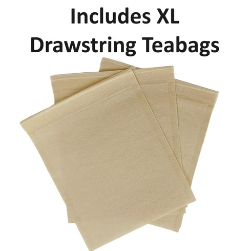 100% 50 lb, 25 The Southern Standard | Organic Iced Tea Bags Black Tea Blend | No Microplastics | XL Bags ( Makes