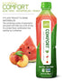 16.9 12 Alo Comfort Watermelon and Peach Aloe Vera Juice Drink, Fluid Ounce - per case.