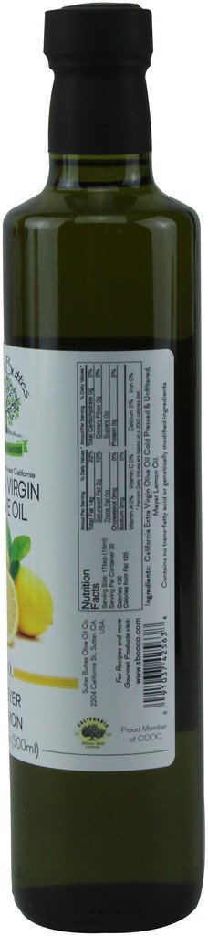 Sutter Buttes 500ml (16.9oz) Meyer Lemon California Extra Virgin Olive Oil