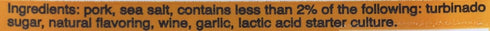 Gusto Pack, 1.5 OZ Sliced Genoa Salami Snack