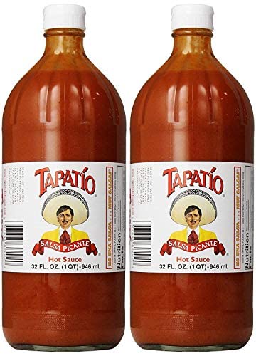 Trader Joe's Tapatio Salsa Picante Hot Sauce 32fl oz 946ml (Two Bottles)