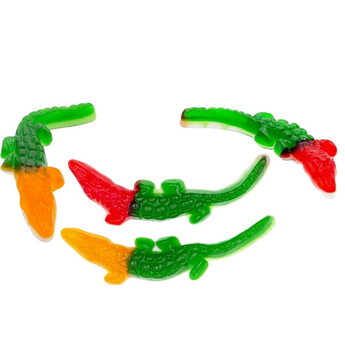 Gummy Gummies (4.4 Fruidles Crocodiles Candy, Delicious Multicolor Fruit Flavors Pounds)