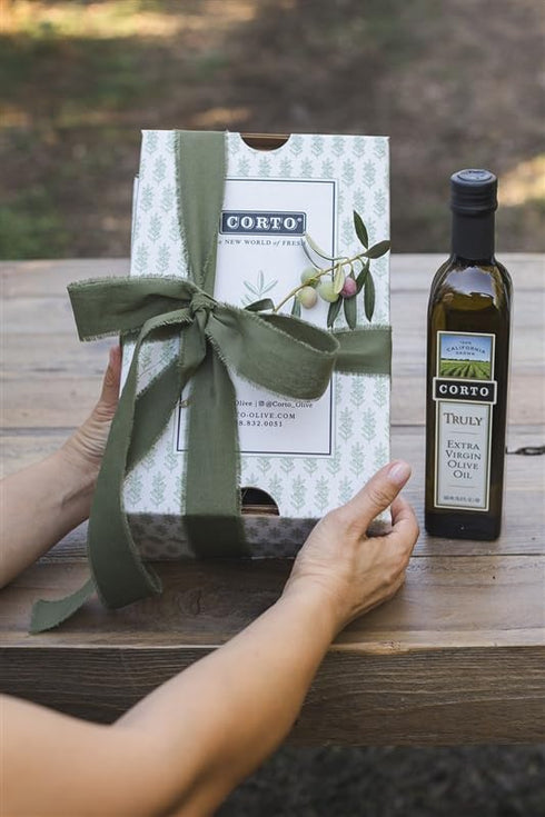 100% 500 mL Corto TRULY | Extra Virgin Olive Oil | Floral Notes | Cold Extracted in State-of-the-Art Mill | Straight
