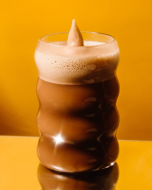 5 oz. (8 Raaka Cocoa Magic Mushroom Hot Chocolate Blend with Lions Mane, Reishi and Lucuma - Gourmet Adaptogenic