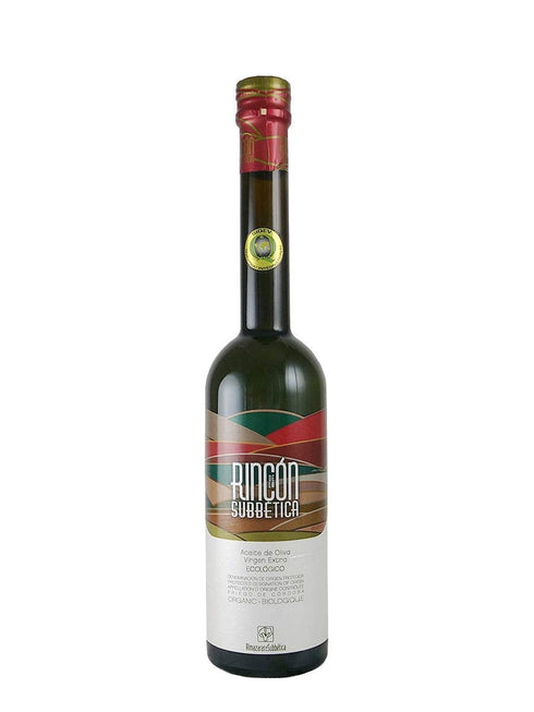 Rincon de la Subbetica 16.9-Ounce - Award Winning, Organic Cold Pressed EVOO Extra Virgin Olive Oil, Glass Bottle
