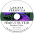 Larissa Veronica Peanut Butter Brazilian Coffee (Single Serve K-Cup Pods) (Gourmet, Naturally Flavored, Whole