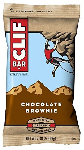 2.4 oz 6 Clif Bar Energy Bars - Chocolate Brownie - - ct