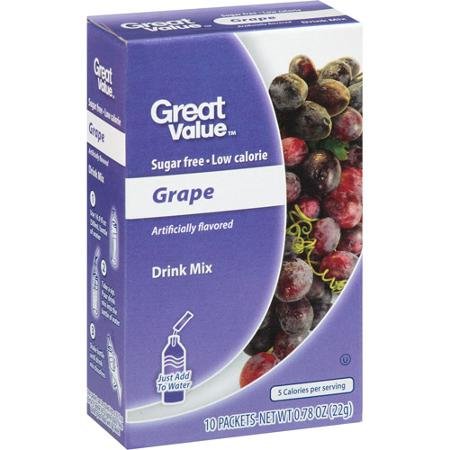 Great Value : Grape Drink Mix, 78 Oz (Pack of 2)