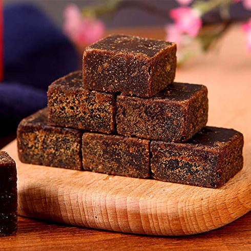 MIHUNTANG 250g 250g Black sugar handmade ancient brown sugar menstrual old brown sugar block