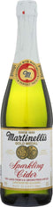 Martinelli's Gold Medal Sparkling Apple Cider Juice, 25.4 oz (8 Bottles)