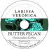 Larissa Veronica Butter Pecan Guatemalan Coffee (Single Serve K-Cup Pods) (Gourmet, Naturally Flavored, Whole