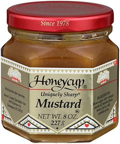 Honeycup Mustard, 4 packof 8 oz