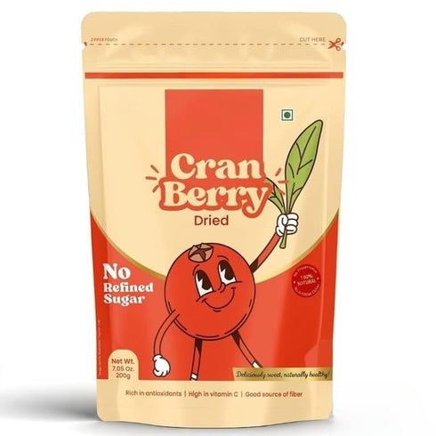 Generic Dried Cranberry, No Refined Sugar, 100% Natural, Rich in Antioxidants, High in