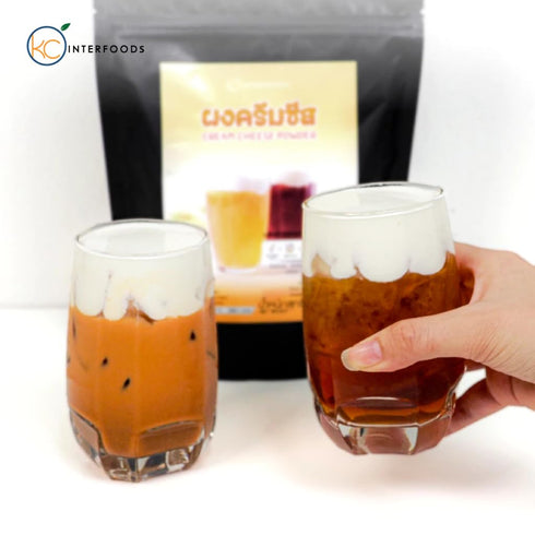 Generic 450g Premium Cream Cheese Powder Rich and Velvety Foam Topping Mix Savory and Sweet Flavor for Boba Tea