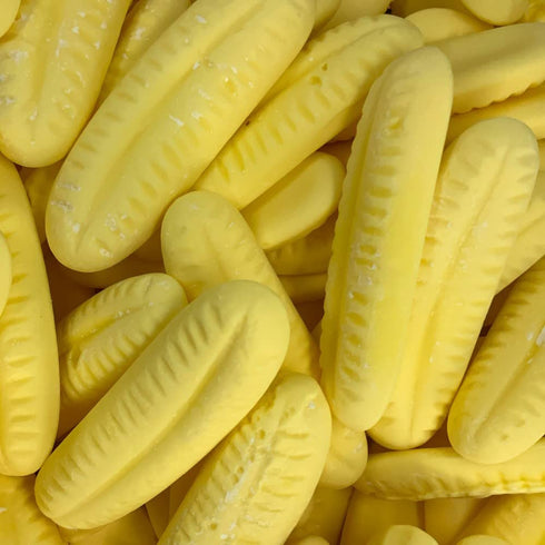 Barratt Original Foam Bananas 250 Gram Bag (1/4 Kilo)