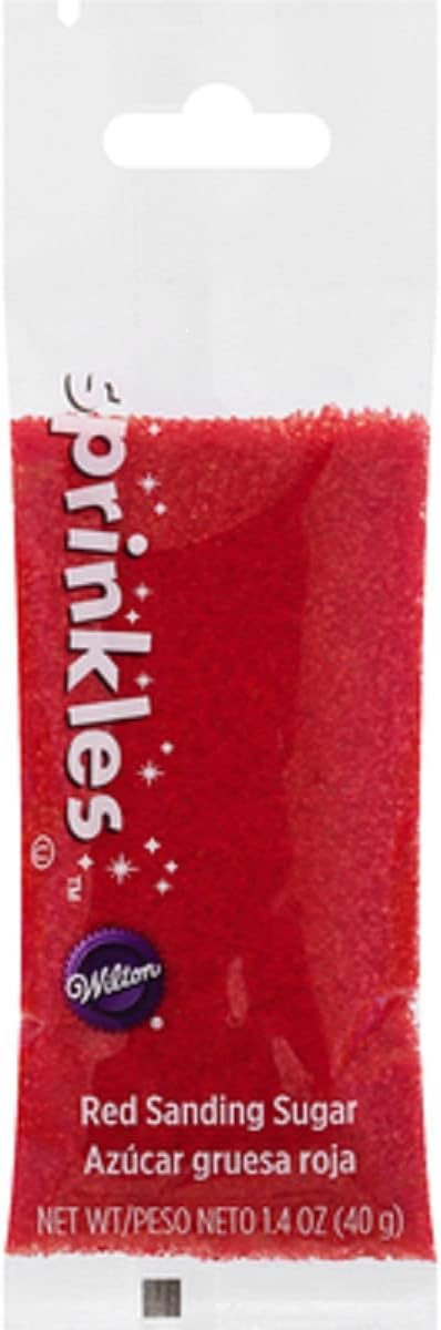 Wilton SANDING SUGAR POUCH RED