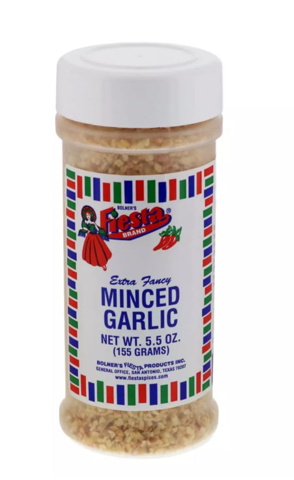 Bolner's Fiesta Seasoning - 2 pack (Minced Garlic 5.5oz)