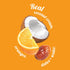 12 Count, Sweet Nothings, Oranges & Cream Organic Dairy-Free Fruit Pops, No Added Sugar, Freeze & Enjoy