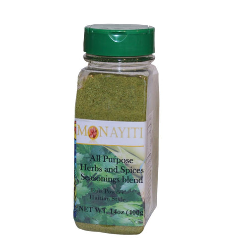 Monayiti Epis Haitian Style Seasoning 14oz (400g). Seasonings Powder. blend of parsley,