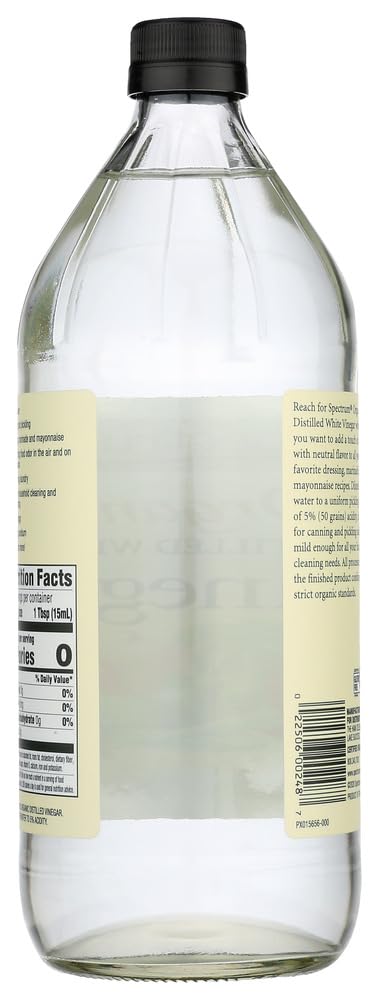 32 oz 2 Spectrum Organic White Distilled Vinegar -- fl - pc