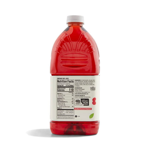 365 64 Oz (Pack 2) by Whole Foods Market, Organic Cranberry Juice Blend, Fl