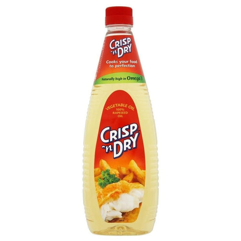 Crisp 'N' Dry Crisp 'n Dry Vegetable Oil (1L) - Pack of 2