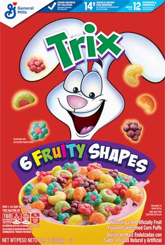 10.7 oz Trix, Cereal, Fruit Flavored Corn Puffs