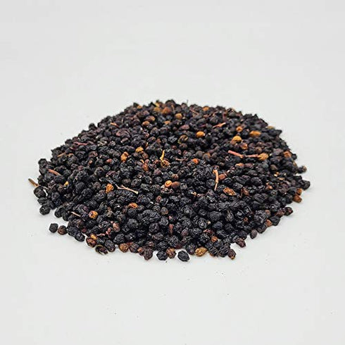 100% 1lb Immune 1 Certified USDA - Organic Dried Elderberries - Bulk - Non-Irradiated, Non-GMO, Wild Harvest, Whole
