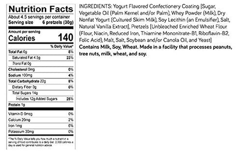 4.5oz, 12-count Yogurt Pretzels Why Knots?