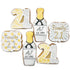 Baker's Dozen To Go 21 Set 6 BakersDozenToGo Birthday Cookies- of Crunchy Shortbread Cookies Individually Wrapped by