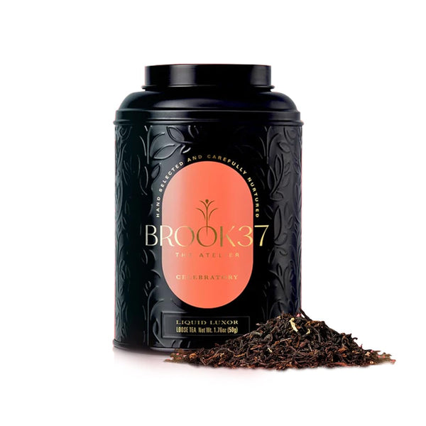 Brook37 Liquid Luxor - Premium Loose Leaf Black Tea | Smooth, Sweet