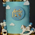 Wkeldr Gold Baby Boy Cake Topper, Baby Shower Party Decoration for Boy,Baby Shower