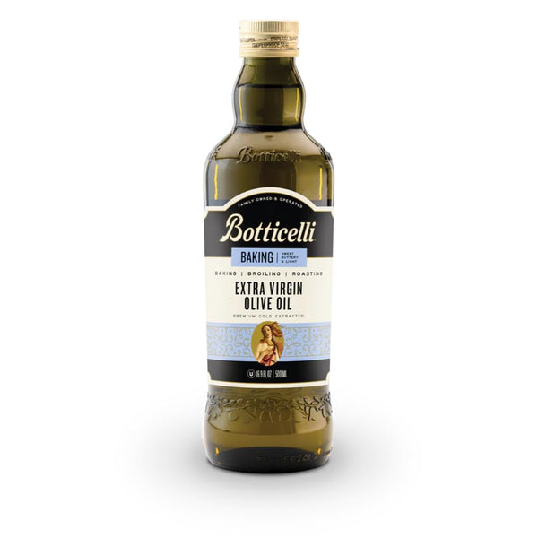 Botticelli Extra Virgin Olive Oil | 16.9 oz | 500 ml (Baking)