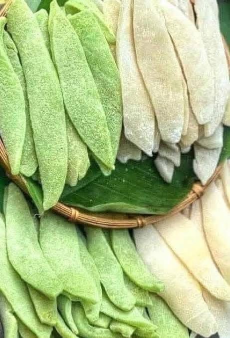 Generic Mut Dua Non Homemade Young Coconut Candy Strips, Low Sugar, Natural Colors,
