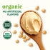Generic Hummus, 8 oz, Pack 2 Garlic Creamy Chickpea Dip, Savory Ready to Eat Spread