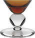 CRISTALICA 11 Cm Ice Cream Bowl Dessert Bowl Sundae Glass Cocktail Amber Gelato Vero