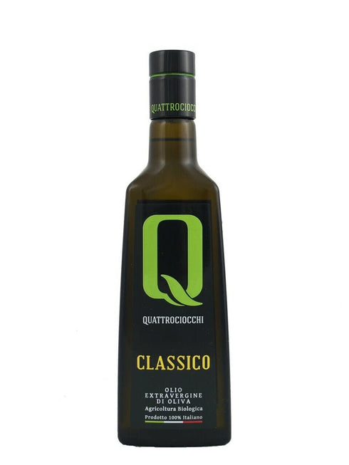 Quattrociocchi Classico Organic Extra Virgin Olive Oil from Lazio Italy Robust Intensity Leccino