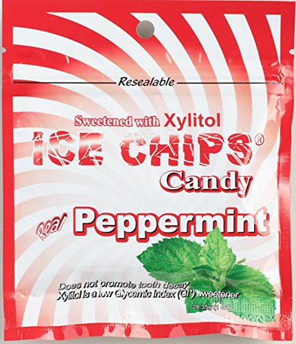 Ice Chips Xylitol Candy, Resealable Pouch, 1 oz, 8 Pack Assortment