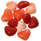 Red Jelly Candy Hearts (Cherry, Strawberry, and Berry Flavors) - 3 lb