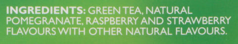 Twining Tea Green Pomegranate Raspberry Strawberry, 20 ct