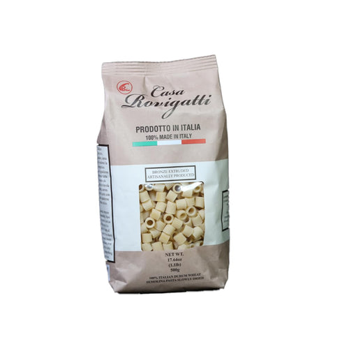 (4 pack) Casa Rovigatti Ditali Rigati Al Bronzo