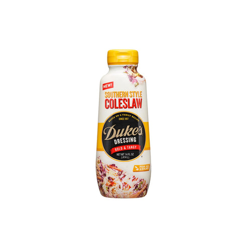 Dukes Southern Style Coleslaw Dressing Tangy & Classic, 14 Ounce (Pack of