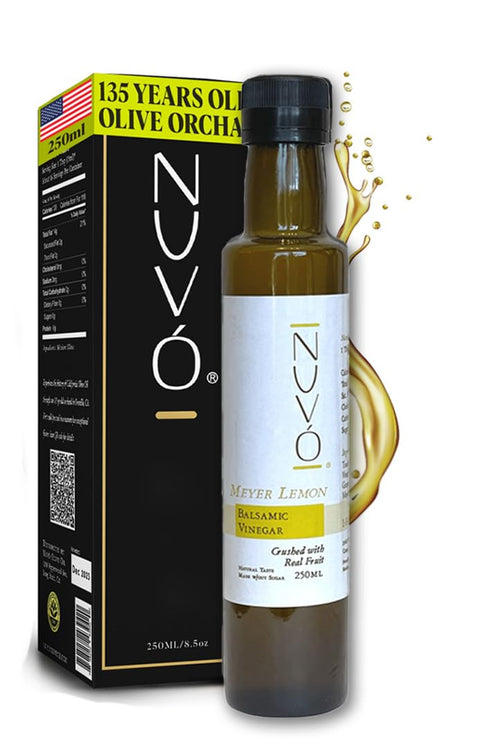 Nuvo Olive Oil Balsamic Vinegar White Meyer Lemon