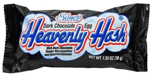 Elmer Chocolate (24 Elmer's Dark Chocolate Heavenly Hash Eggs Individual Eggs)