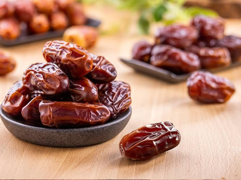 4.4 lbs 2kg Jomara Khidri Whole Dates / No Sugar Added, Natural Dried Dates from Saudi Arabia, High Fiber