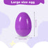 Biubumtu 24Pcs 3.15'' Plastic Bright Easter Eggs Assortment, Fillable Easter Eggs Empty Bulk, Perfect for Easter Egg