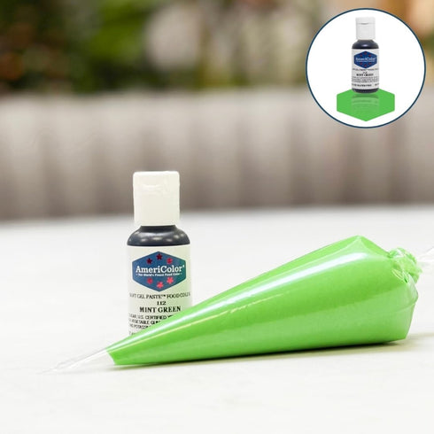 Americolor Soft Gel Paste Food Color, Mint Green, 0.75 Ounce