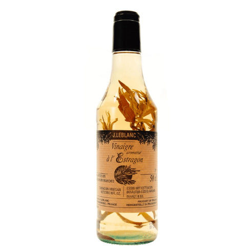 J. LeBlanc White Wine Vinegar with Tarragon - Huilerie J.Leblanc